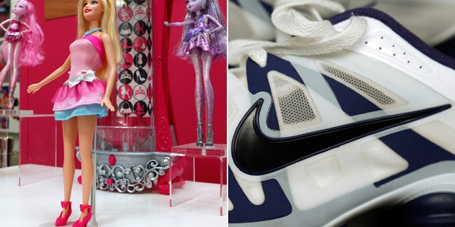 Barbie and Nike are among the easily recognizable product names that have appeared on standardized tests in New York taken by grades three through eight.