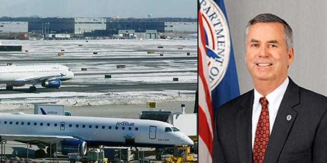 Shown at right is Robert Bray, director of the Federal Air Marshal Service.