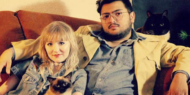 The aspiring fashion designer, pictured with her husband, said she'll now be able to go to school.
