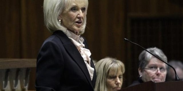 Jan. 10: Arizona Gov. Jan Brewer gives the State of the State address at the opening of the legislature at the Arizona Capitol in Phoenix.