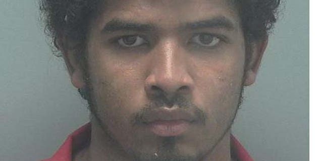 Booking photo of Brian Omar Hyde, 19, after arrest in triple homicide. (Lee County Sheriff)