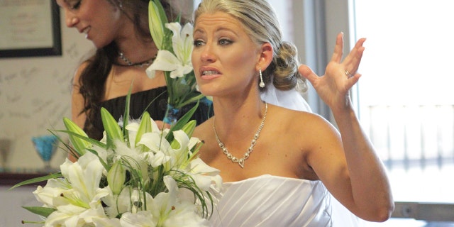 A woman appears on the series "Bridezillas."