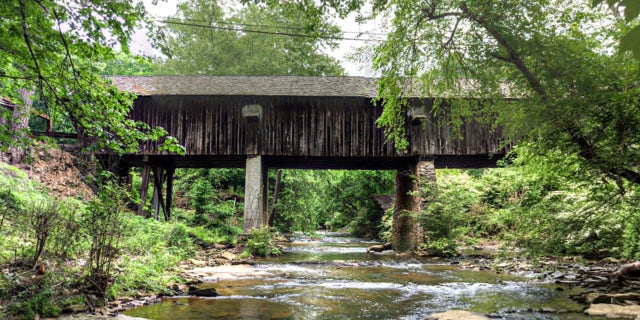 The Concord Covered Bridge has looked like this since 1881.
