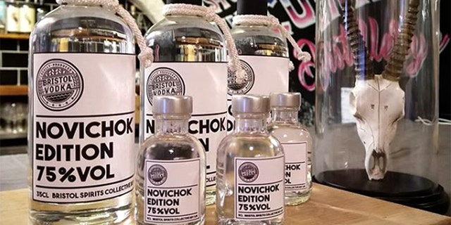 The company behind Novichok Edition vodka said it never meant to offend, but rather "lighten the mood."