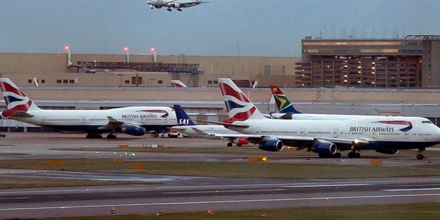 Emergency services were scrambled to the West London scene at around 4.15pm as the airport's control tower was evacuated.