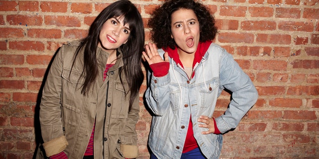 Abbi Jacobson (left) and Ilana Glazer of "Broad City."