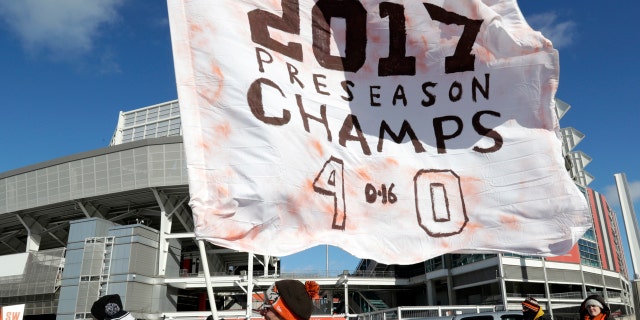 The Browns won all four of their preseason games before losing all 16 regular season games.