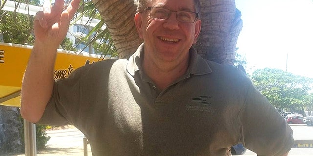 The death of Bruce Saunders was being treated as suspicious, police said.
