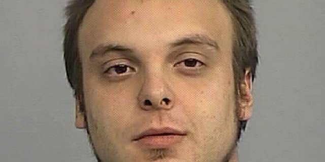 Bryant Johnson, of Wyoming, was arrested Monday night for public intoxication after claiming he traveled from 2048 to warn of an alien invasion.
