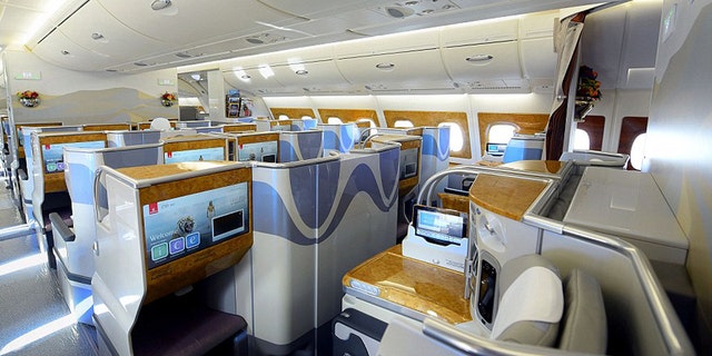 The business class section of the A380 has shrunk by 18 seats to just 58.