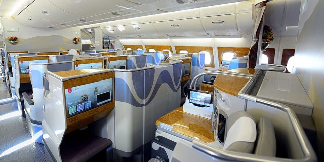 The business class section of the A380 has shrunk by 18 seats to just 58.