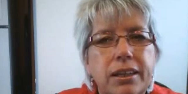 Shown here is Jaxine Bubis, who wrote under the pen name Jaxine Daniels, in a web video she put out describing her work.