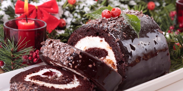 Traditional Christmas cake