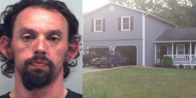 Brandon Williams, 32, allegedly strangled a woman and her 2-year-old son on Sunday in a home they had been renting. (FOX 5 Atlanta)