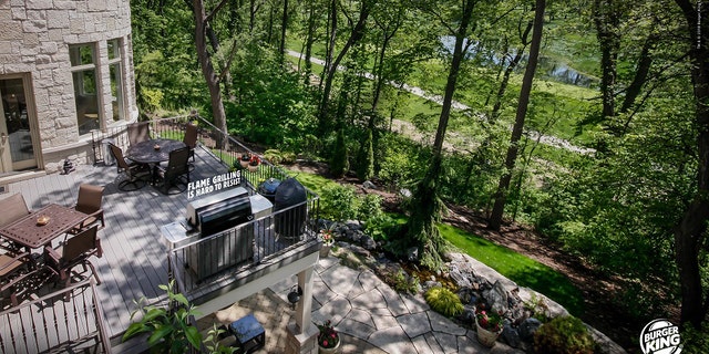 “Flame grilling is hard to resist,” is printed above each pictured grill in Burger King's new "McMansion" ads.