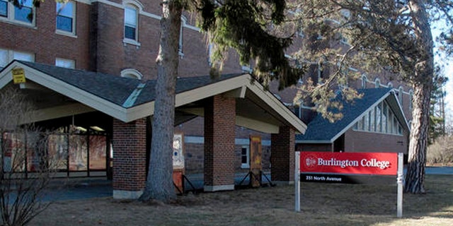 This Feb. 22, 2015 photo shows a building on the campus of Burlington College in Burlington, Vt. The college, formerly headed by Jane Sanders, wife of presidential candidate Bernie Sanders, announced Monday, May 16, 2016, it is closing. The school has been struggling under the weight of its $10 million purchase of property and buildings during from the Roman Catholic Diocese of Burlington that it made during her presidency. (AP Photo/Wilson Ring)