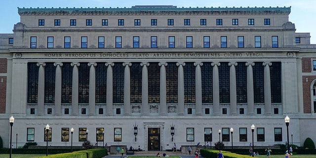Butler Library at Columbia University in New York City