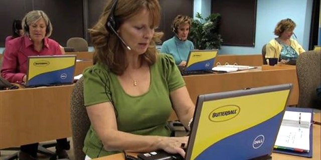 FILE: Butterball’s Turkey Talk Line, which has grown from six operators to about 60 since it launched in 1981, has never hired men, until now.