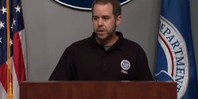 Straight-shooter: Jeffrey Byard has done his best to convey how potentially devastating Florence will be to the Carolinas
