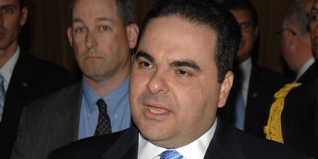 Ex-President of El Salvador Elias Antonio Saca Gonzalez. (Photo by Stephen Shugerman/Getty Images)