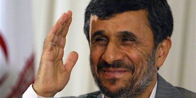 FILE: June 8, 2010: Iranian President Mahmoud Ahmadinejad during a news conference in Istanbul, Turkey, where he said a nuclear swap deal brokered by Turkey and Brazil is a one-time opportunity that should not be missed.