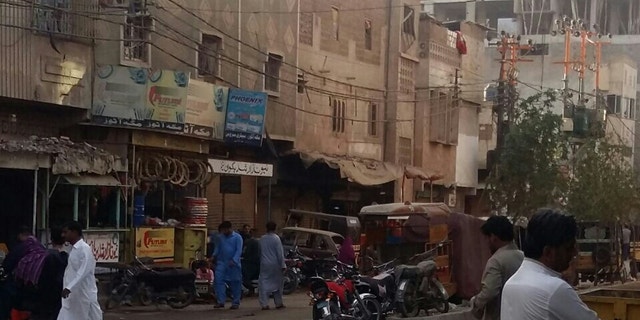 Inside Lyari, Karachi.