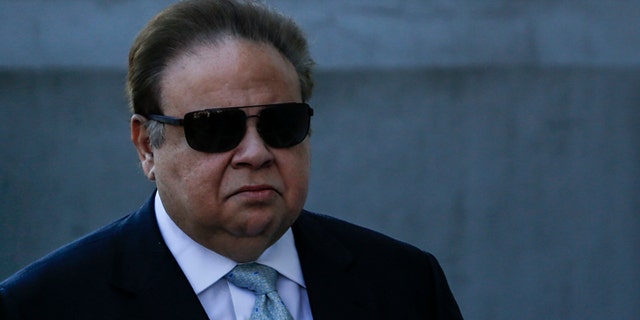 NEWARK, NJ - APRIL 02: Dr. Salomon Melgen arrives at a federal court to be indicted on corruption charges on April 2, 2015 in Newark, New Jersey. Melgen and U.S. Sen. Robert Menendez (D-NJ) are being indicted on corruption charges stemming from the senator being accused of accepting nearly $1 million in gifts and campaign contributions. (Photo by Kena Betancur/Getty Images)