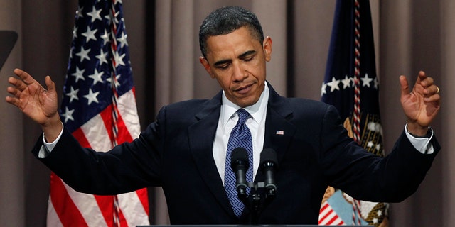 President Barack Obama speaks at Cooper Union in New York April 22, 2010.