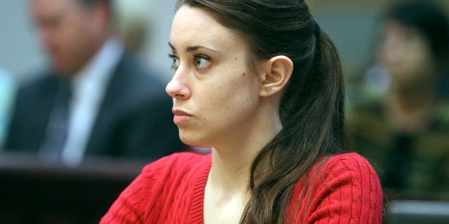 Casey Anthony, 24, sits in a courtroom in Orlando, Fla. for the first of a two-day hearing on a series of motions by the defense and the prosecution for her murder trial.