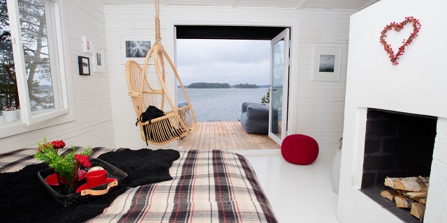 Nestled off coast of Finland in the Baltic Sea, the 8.4-acre island will house 10 guest cabins.