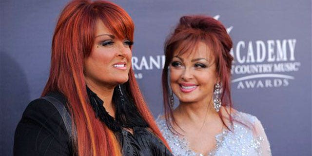 Wynonna Judd (left) and Naomi Judd are pictured together here. 