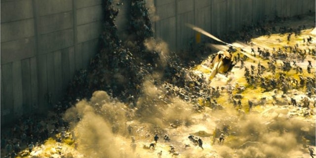 The fast-paced zombies of "World War Z."