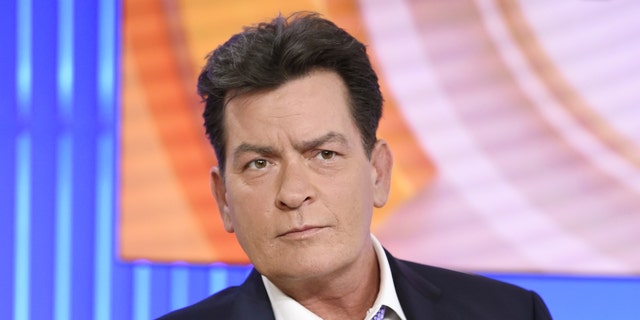 Charlie Sheen during "Today" interview on Nov. 17, 2015, when he revealed he is HIV positive.