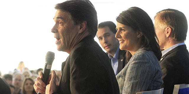 July 22: Texas Gov. Rick Perry speaks at the McCloskey Speaker Series: A Conversation with Republican Governors in Aspen, Colo.