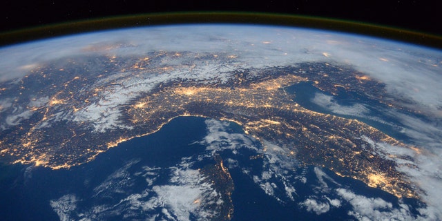 File photo: A photo taken by Expedition 46 flight engineer Tim Peake of the European Space Agency (ESA) aboard the International Space Station shows Italy, the Alps, and the Mediterranean on January, 25, 2016. (REUTERS/NASA/Tim Peake)