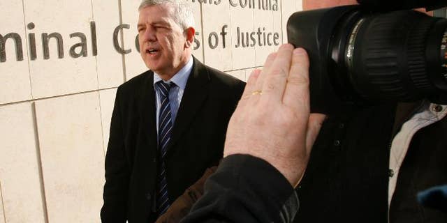Liam Adams, Gerry Adams' brother, arrives at the High Court in Dublin, Ireland, on March 10, 2010