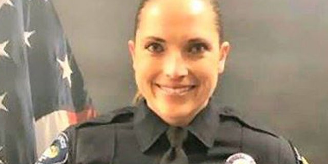 Redlands Cpl. Breanna Herrera was honored Wednesday.