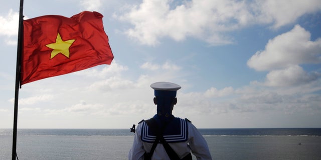 A Vietnamese naval soldier.