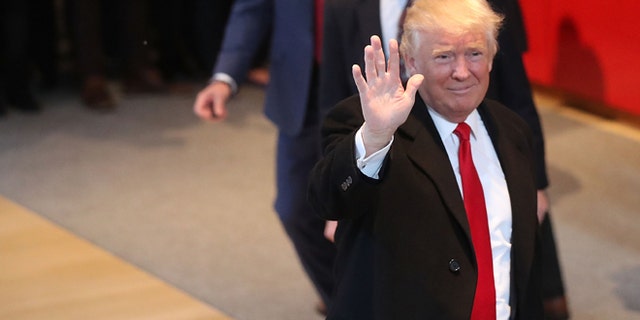 President-elect Donald Trump on November 22, 2016 in New York City.