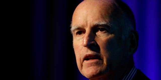Jan. 23, 2015: California Gov. Jerry Brown speaks at the Fourth Annual Public Safety Realignment Conference in Sacramento, Calif.