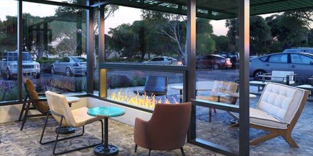 California Sol will feature lounge seating and fire pits.