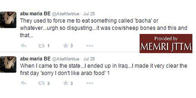 Many defectors have complained about the local cuisine. (MEMRI JTTF)