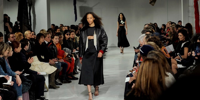 The Calvin Klein fashion show at NY Fashion Week delivered a political message.