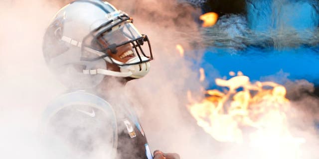 CHARLOTTE, NC - NOVEMBER 13: Cam Newton #1 of the Carolina Panthers emerges from the tunnel before their game against the Kansas City Chiefs at Bank of America Stadium on November 13, 2016 in Charlotte, North Carolina. (Photo by Grant Halverson/Getty Images)