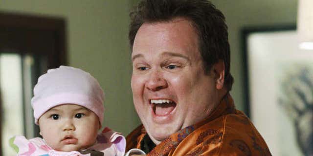 The characters Cam and Lily (when she was a bit younger) on 'Modern Family.'