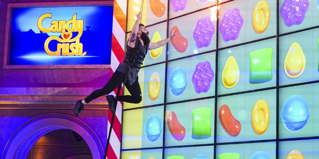 A contestant competing on "Candy Crush" which premieres on Sunday, July 9.