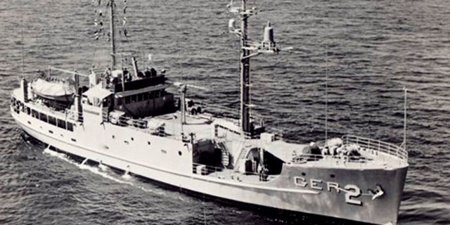 UNDATED: In this file photo from the U.S. Navy, U.S. Navy USS Pueblo sails underway at sea.