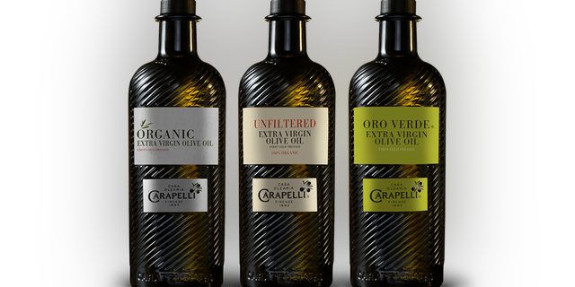 Trio of artisan olive oils