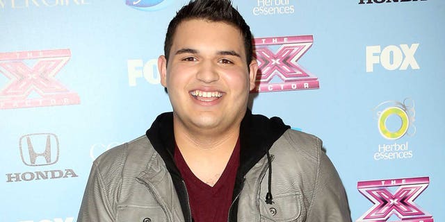LOS ANGELES, CA - NOVEMBER 04: Singer Carlos Guevara attends Fox's "The X Factor" Finalist Party at the SLS Hotel on November 4, 2013 in Los Angeles, California. (Photo by Frederick M. Brown/Getty Images)