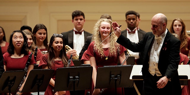 “There’s something that they’re infusing into their music-making that you can see even in their body language and through their eyes,” the band director said.
